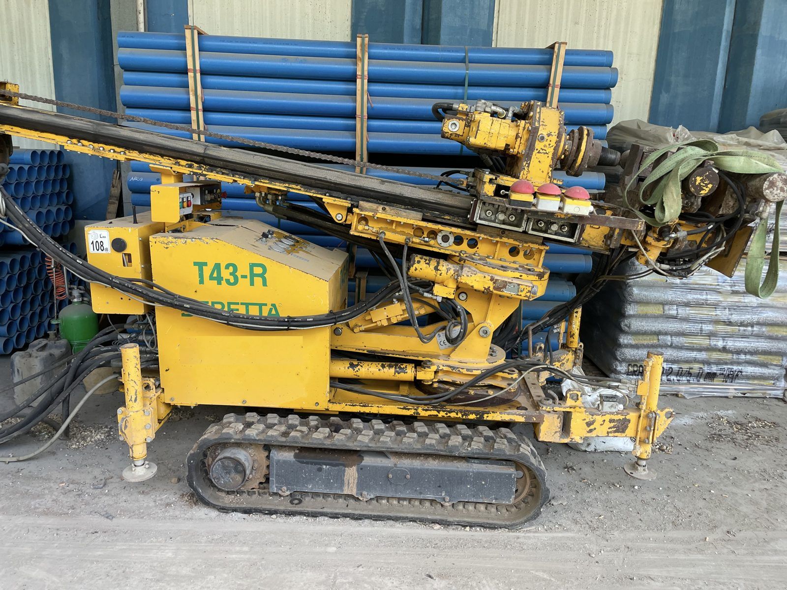 Beretta T-43R separate power pack on crawlers