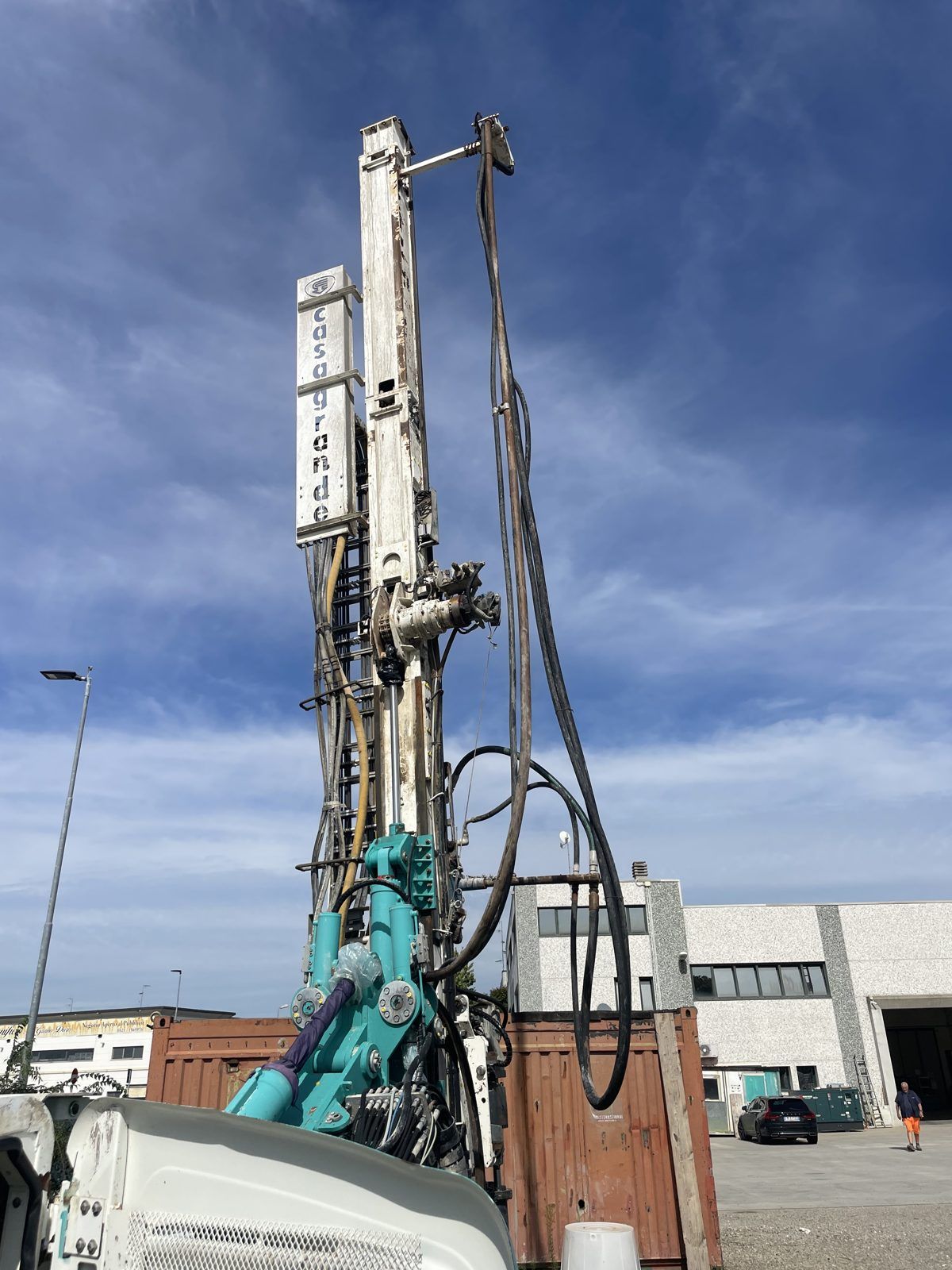 Casagrande C6xp Jet Grouting mode