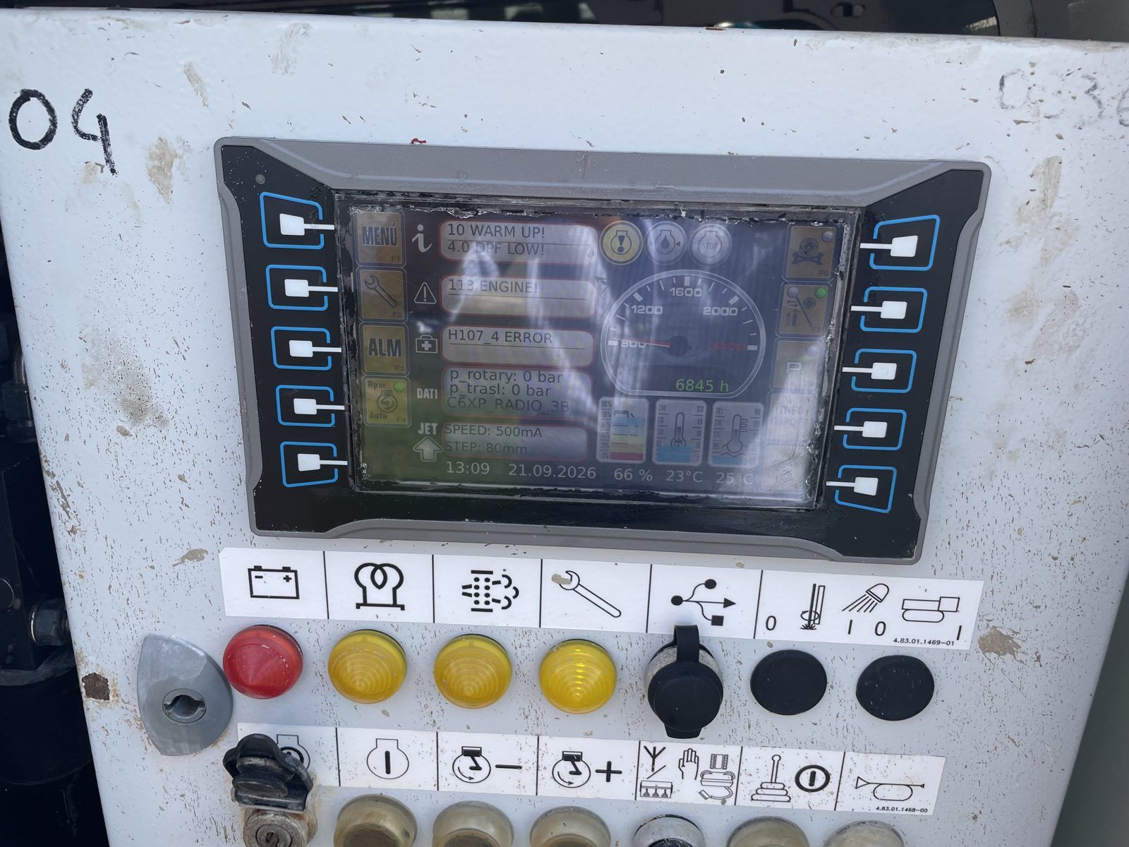 Casagrande C6xp Jet Grouting mode
