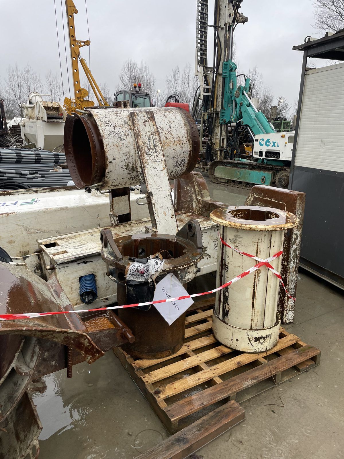 Soilmec R-625 CFA & kelly bar mode