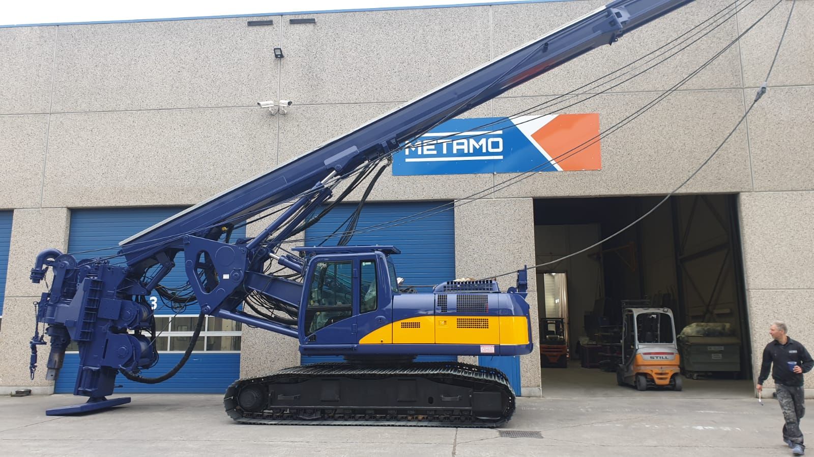 Soilmec SR-40 in CFA mode