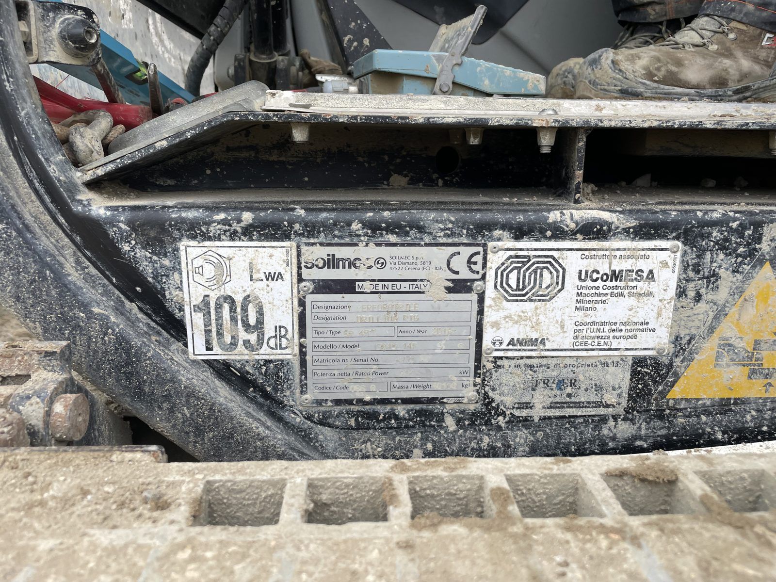 Soilmec SR-45 CFA & kelly bar mode