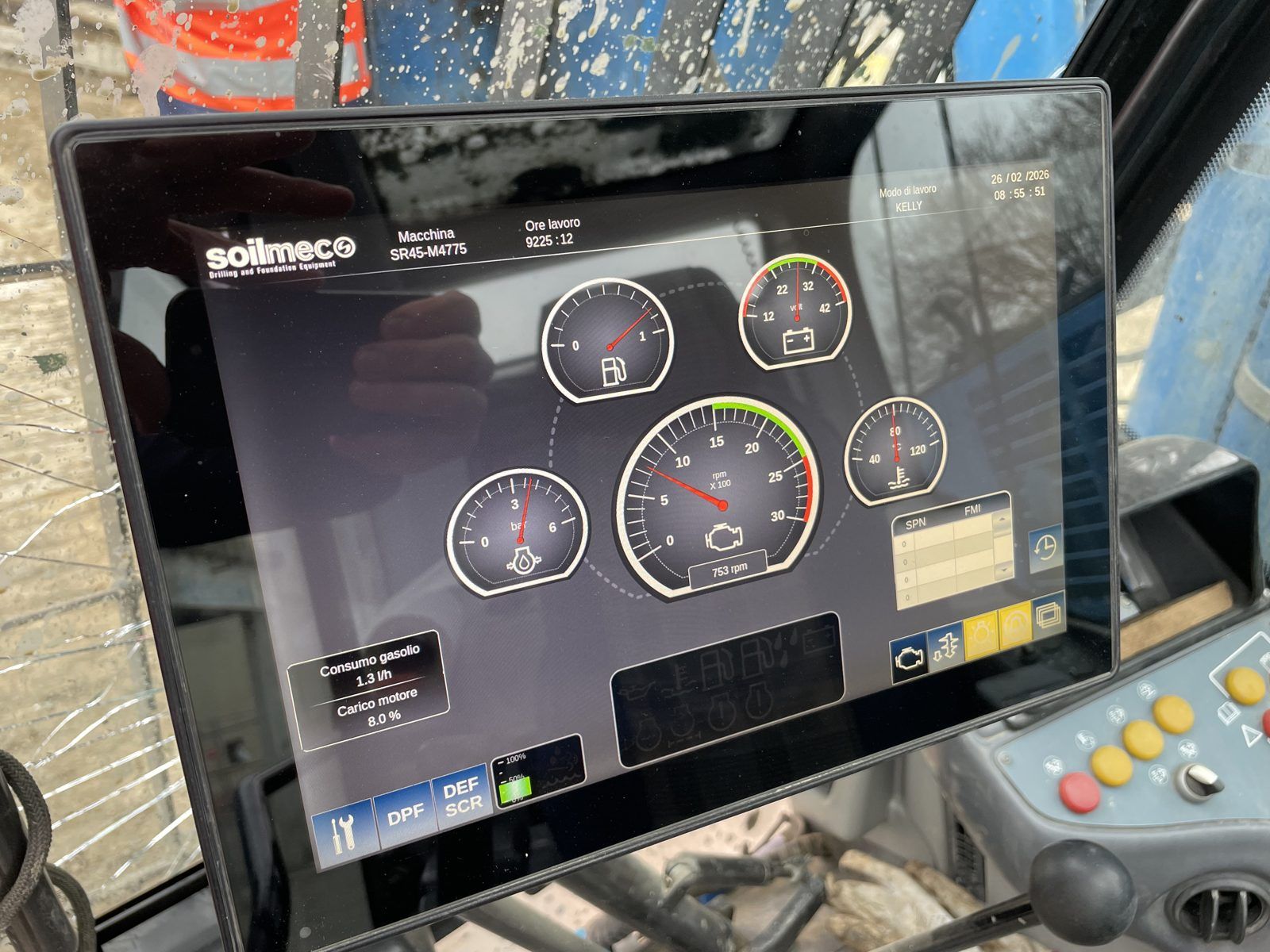 Soilmec SR-45 CFA & kelly bar mode