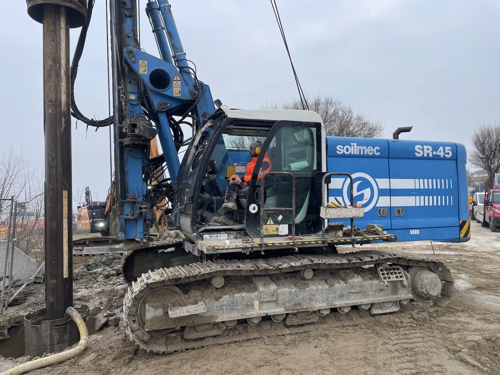 Soilmec SR-45 CFA & kelly bar mode